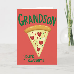 Grandson You Are Awesome Card