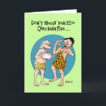Grandson's 25th Birthday Card<br><div class="desc">Funny 25th Birthday Greeting Card for a 25 year old son</div>