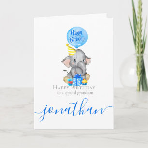 Grandson's Birthday Unforgettable! Card