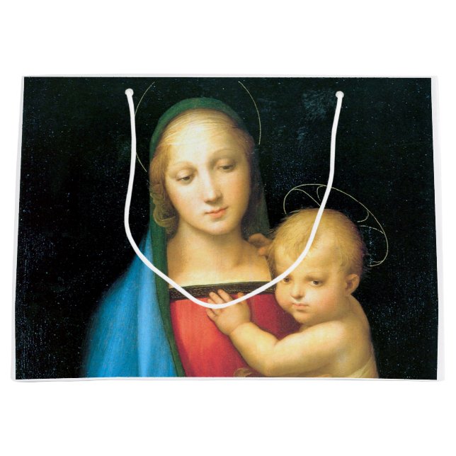 Granduca Madonna, Raphael Large Gift Bag (Front)