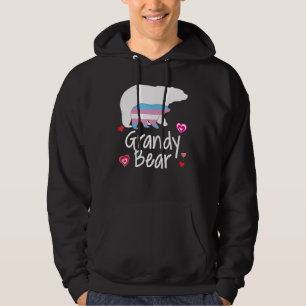 Grandy Lgbt Bear Transgender Rainbow Lgbt Gay Lesb Hoodie