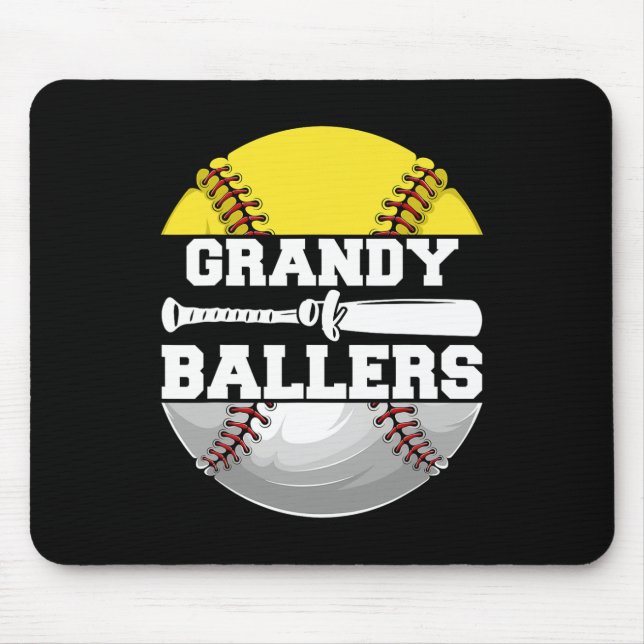 Grandy Of Llers Funny Softll Sell Grandpa  Mouse Mat (Front)