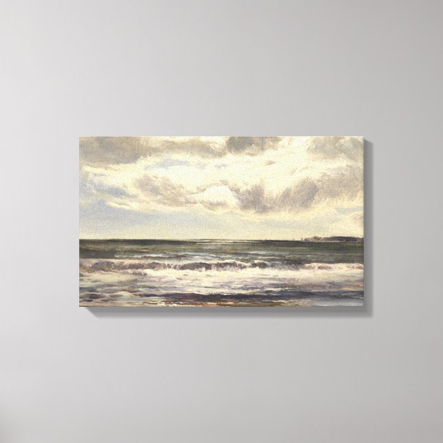 Grange over Sands Canvas Print (Front)