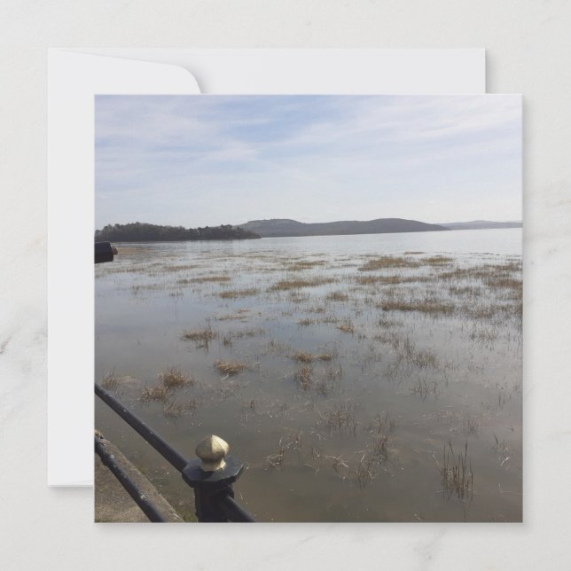 Grange-over-Sands Flat Greeting Card (Front)