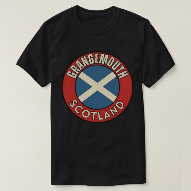 Grangemouth, Scotland T-Shirt (Design Front)