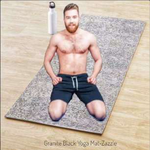 Granite Black  Yoga Mat