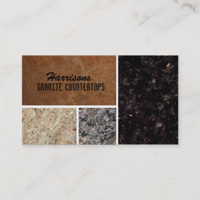 Granite Business Cards (Front)