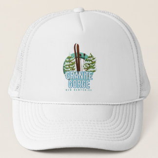 Granite Gorge new Hampshire ski Trucker Hat