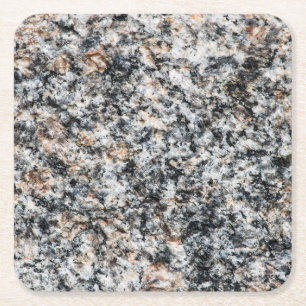 Granite - Hard Rock Square Paper Coaster