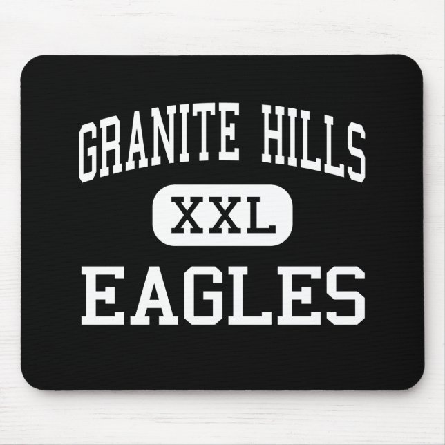 Granite Hills - Eagles - High - El Cajon Mouse Mat (Front)