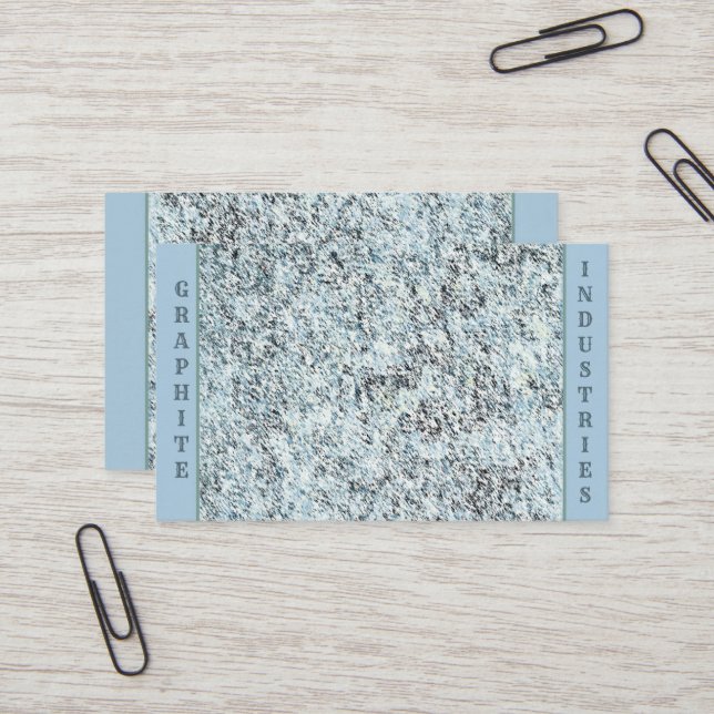 Granite Inlaid Business Card (Front/Back In Situ)