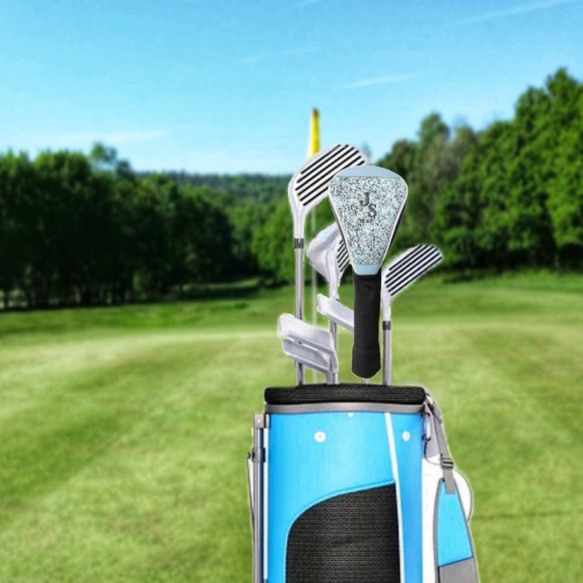 Granite Inlaid Square Golf Head Cover (Enjoy granite-like marble, elegance, with this Granite Inlaid Golf Club Cover!)