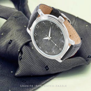 Granite Iron Watch