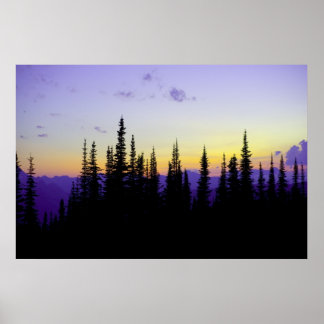 Granite Park Sunset Poster