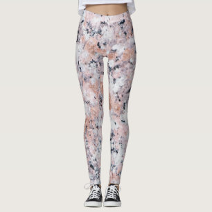 Granite pattern leggings
