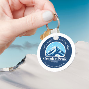 Granite Peak Wisconsin ski area keepsake  Key Ring