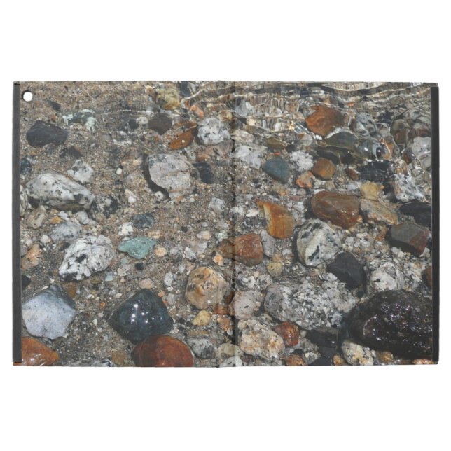 Granite Pebbles in Tenaya Lake at Yosemite iPad Pro 12.9" Case (Outside)