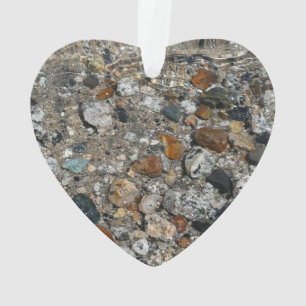 Granite Pebbles in Tenaya Lake at Yosemite Ornament