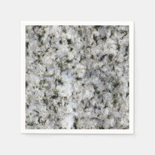 Granite Rock White Napkin