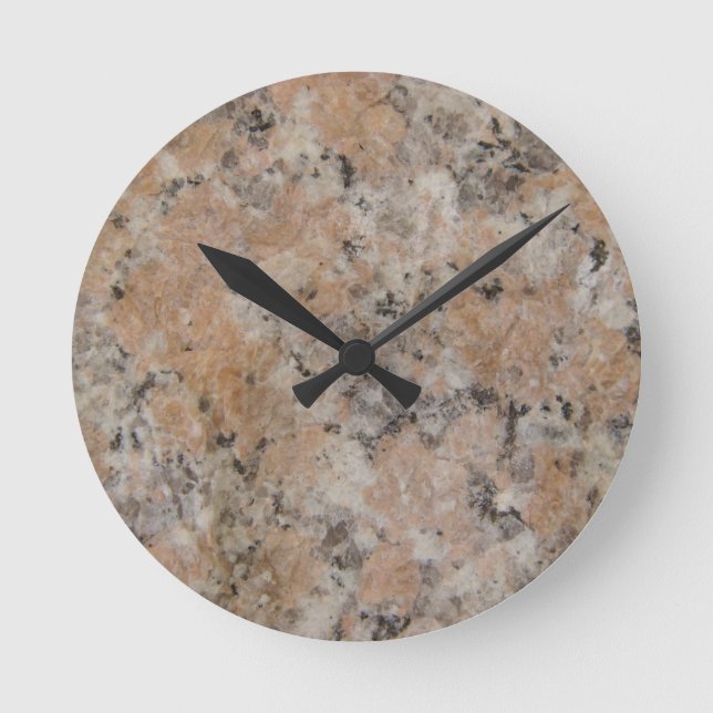 Granite Round Clock (Front)