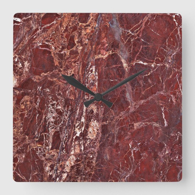 Granite Stone Pattern Acrylic Wall Clock (Front)