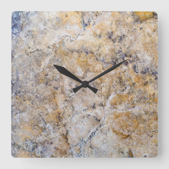 Granite Stone Pattern Acrylic Wall Clock (Front)