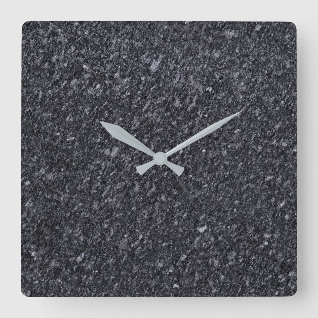 Granite Stone Pattern Acrylic Wall Clock (Front)