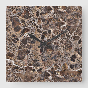 Granite Stone Pattern Acrylic Wall Clock