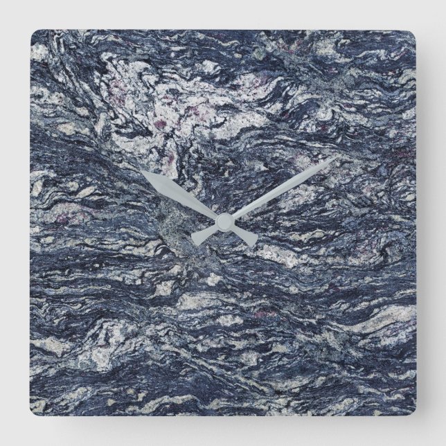 Granite Stone Pattern Acrylic Wall Clock (Front)