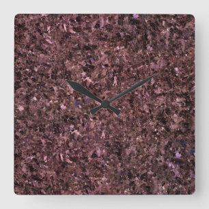 Granite Stone Pattern Acrylic Wall Clock