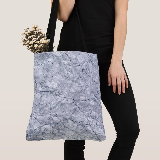 Granite Stone Pattern All-Over-Print Tote Bag (Close Up)