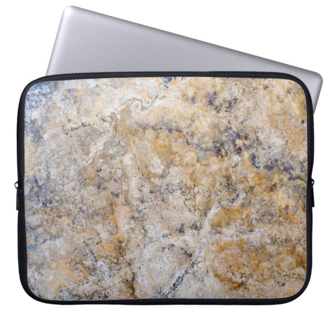 Granite Stone Pattern Laptop Sleeve (Front)