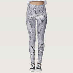 Granite Stone Pattern Leggings
