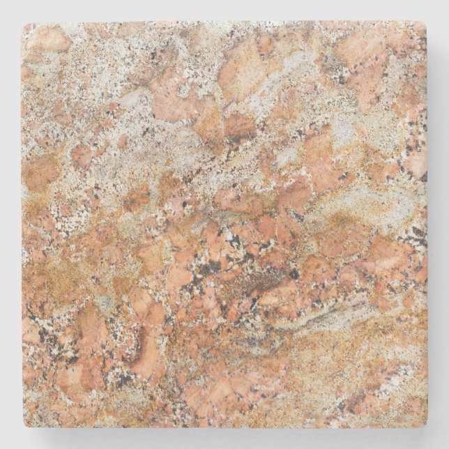 Granite Stone Pattern Stone Coaster (Front)