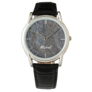 Granite stone red black texture name watch