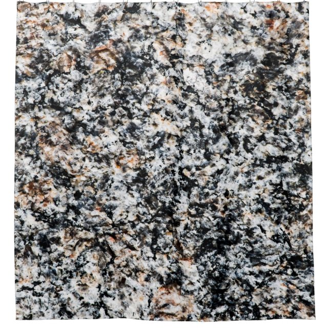 Granite - Stone Texture Shower Curtain (Front)