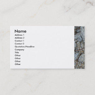Granite Stones Business Card