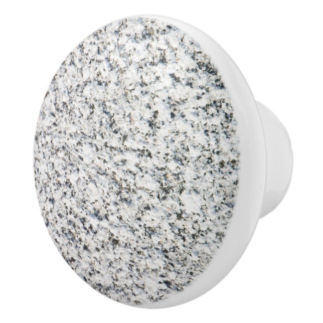 Granite surface pattern ceramic knob (Right)