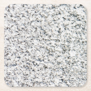 Granite surface pattern square paper coaster