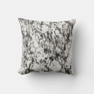 Granite texture Background of marble in black Cushion