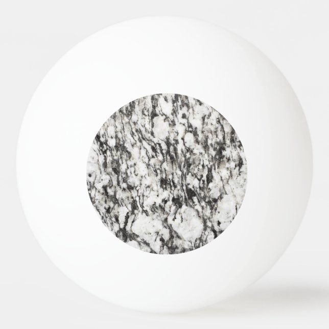 Granite texture | Background of marble in black Ping Pong Ball (Front)