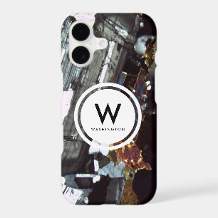 Granite Thin Section Monogram- Rock Texture