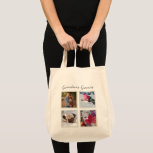Grankids Photos for Grandma Tote Bag