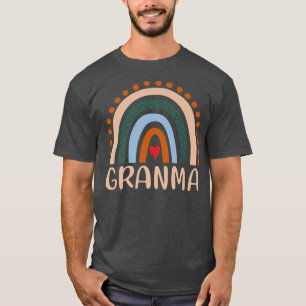 Granma Rainbow Grandma Cute Mothers Day Funny Gran T-Shirt