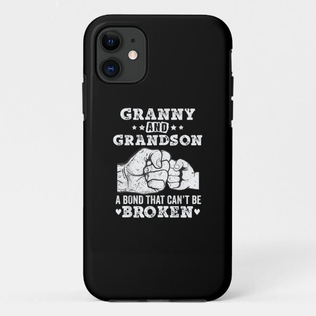 Granny And Grandson A Bond That Cant Be Broken Case-Mate iPhone Case (Back)