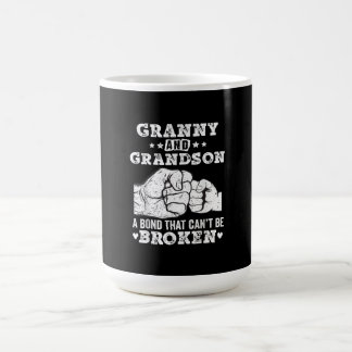 Granny And Grandson A Bond That Cant Be Broken Coffee Mug