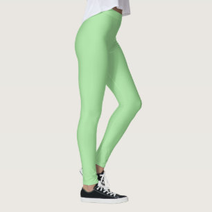 Granny Apple Green Colour Leggings