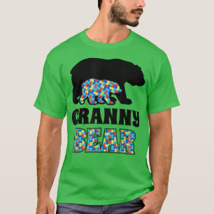 Granny Bear Autism Awareness T-Shirt