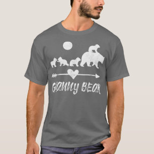 Granny Bear Shirt with Four Cute Bear Cubs Gift