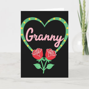 Granny Bold Love Art Card